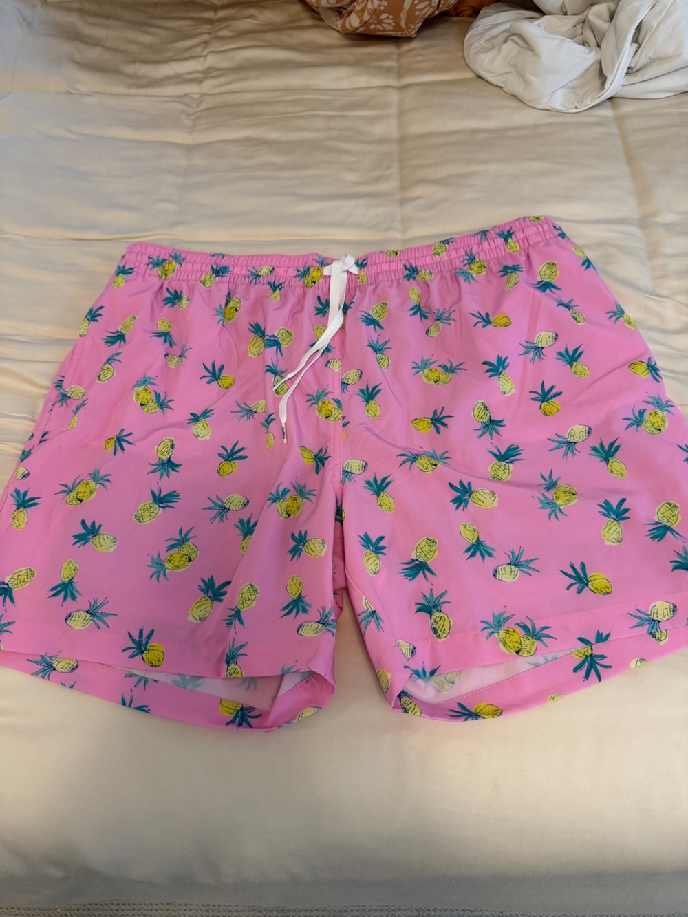 Chubbies Pink Pineapple Swim Shorts XXL